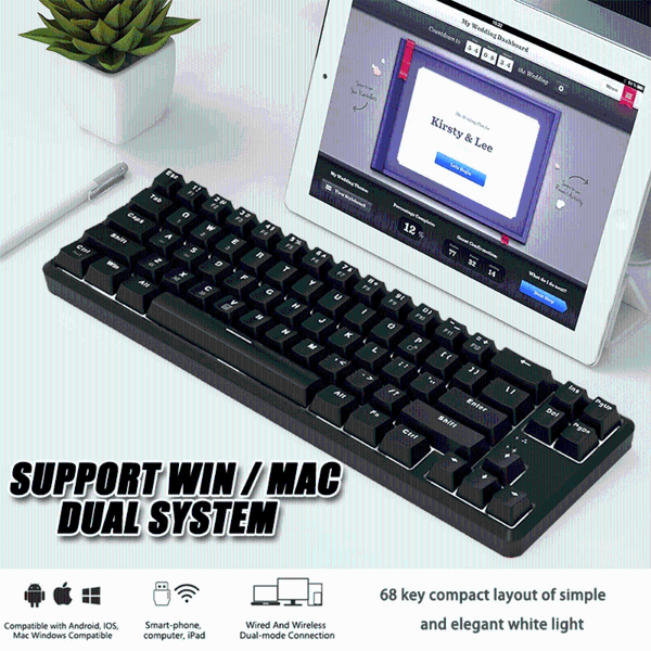 keyboards ajazz k680t bluetooth 3.0 and type-c doal mode mechanical keyboard 18 kinds backlight 68 keys rechargeable gaming
keyboards ajazz k680t bluetooth 3.0 and type-c doal mode mechanical keyboard 18 kinds backlight 68 keys rechargeable gaming
