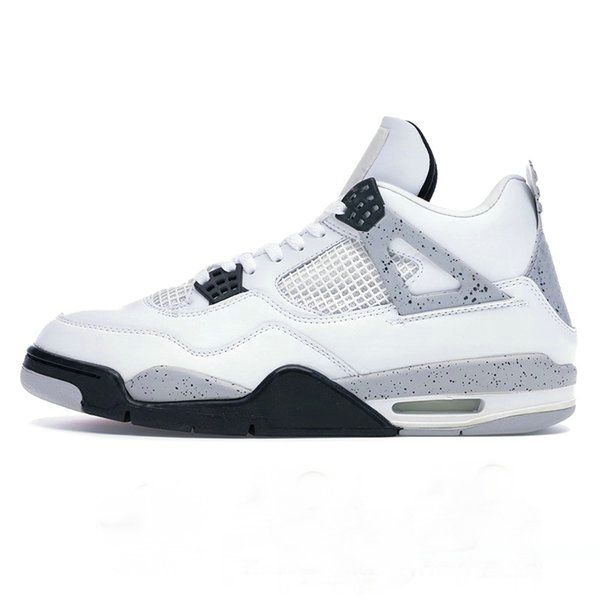 perfect quality men women basketball shoes jumpman 4 4s white cement sneakers original box
perfect quality men women basketball shoes jumpman 4 4s white cement sneakers original box