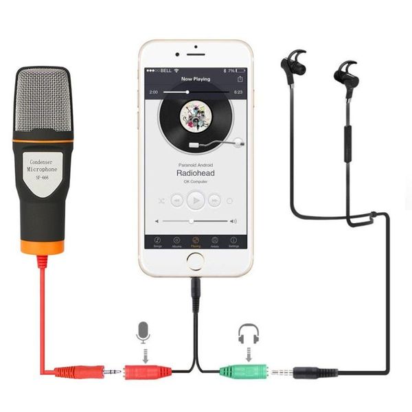3.5mm cable stereo microphone karaoke for computer and podcast singing recording with stand tripod
3.5mm cable stereo microphone karaoke for computer and podcast singing recording with stand tripod