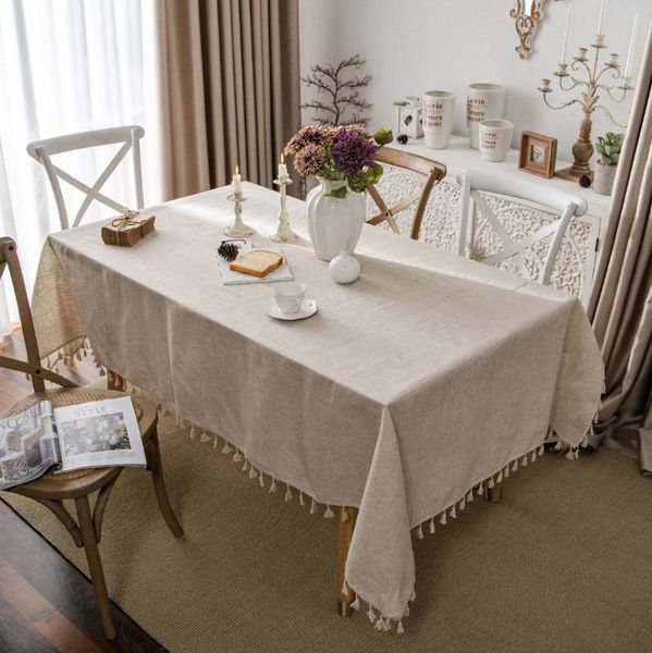 table cloth linen tablecloth cotton solid color retro picnic rectangular covers home dining tea decoration lace tassel
table cloth linen tablecloth cotton solid color retro picnic rectangular covers home dining tea decoration lace tassel