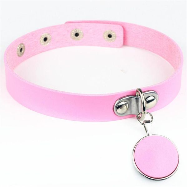 chokers 2021 trendy pu leather collar statement round pendant choker street rock clavicle necklaces women neck strap jewelry accessories, Golden;silver
chokers 2021 trendy pu leather collar statement round pendant choker street rock clavicle necklaces women neck strap jewelry accessories, Golden;silver