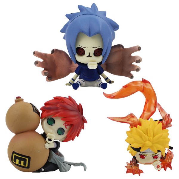 8cm naruto shippuden anime gaara sasuke kawaii action figures toys collection q version mini model dolls decoration brinquedos
8cm naruto shippuden anime gaara sasuke kawaii action figures toys collection q version mini model dolls decoration brinquedos