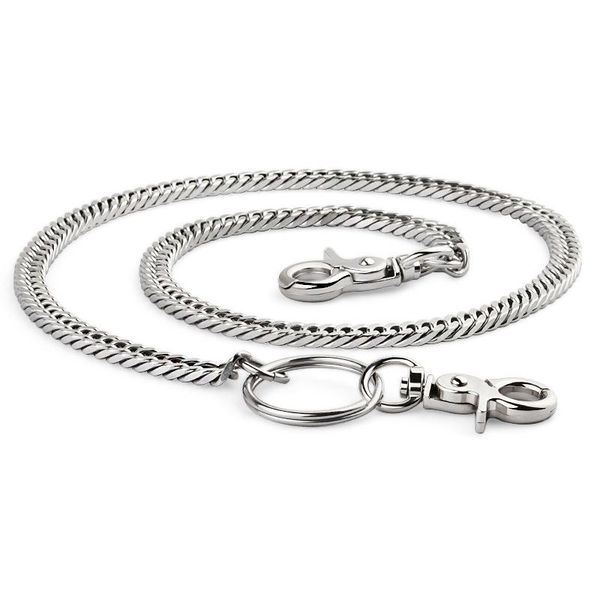 keychains wiwi 1set stainless steel big ring keychain pants for hiphop trousers hipster key chains punk wallet belt chain jewelry, Silver
keychains wiwi 1set stainless steel big ring keychain pants for hiphop trousers hipster key chains punk wallet belt chain jewelry, Silver