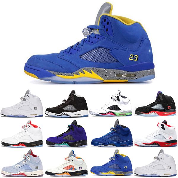 new classic original 5s basketball shoes men 5 fire red alternate grape blue suede international flight laney royal metallic silver oreo spa, White;red
new classic original 5s basketball shoes men 5 fire red alternate grape blue suede international flight laney royal metallic silver oreo spa, White;red