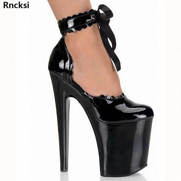 sandals rncksi women 20cm sole high heel platforms dance dress wedding women's shoes, Black
sandals rncksi women 20cm sole high heel platforms dance dress wedding women's shoes, Black