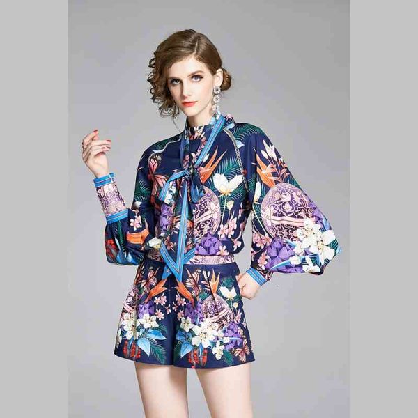 women's suits & blazers summer holiday floral printed twinest 2 piece set lantern sleeve bow blouse shirt and pocket shorts mini pant v, White;black
women's suits & blazers summer holiday floral printed twinest 2 piece set lantern sleeve bow blouse shirt and pocket shorts mini pant v, White;black