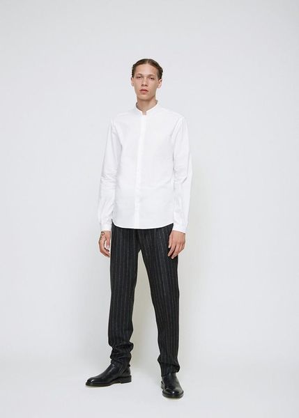 men's casual shirts clothing gd hair stylist fashion stand collar slim shirt male plus size singer costumes, White;black
men's casual shirts clothing gd hair stylist fashion stand collar slim shirt male plus size singer costumes, White;black