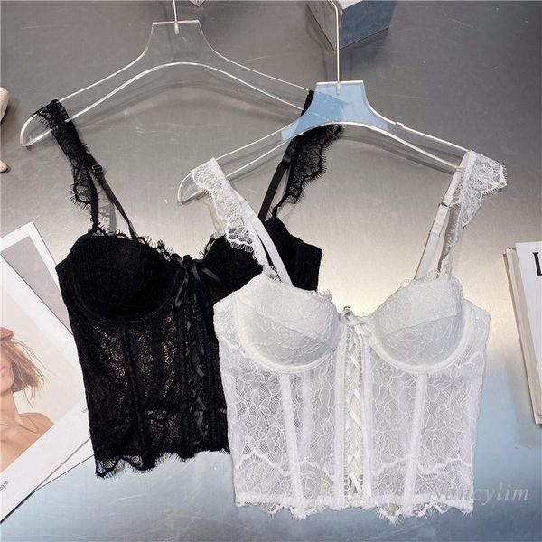women's tanks & camis lace camisole for women 2021 summer temperament ladies three-dimensional cup chest bra corset white black
women's tanks & camis lace camisole for women 2021 summer temperament ladies three-dimensional cup chest bra corset white black