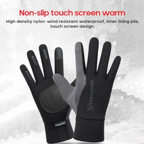 camping hiking motorcycle sports full finger touchscreen winter thermal warm cycling bicycle ski gloves, Blue;gray
camping hiking motorcycle sports full finger touchscreen winter thermal warm cycling bicycle ski gloves, Blue;gray