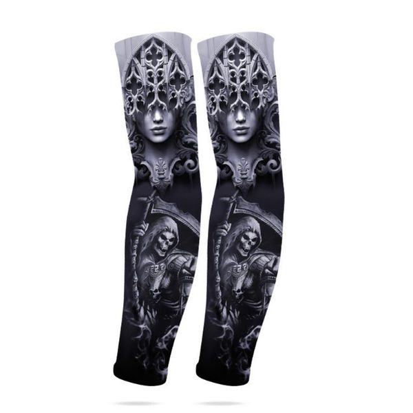 elbow & knee pads chinese tattoo sleeves armguard outdoor biker gloves driving sunscreen fishing longsleeve ice silk summer arm, Black;gray
elbow & knee pads chinese tattoo sleeves armguard outdoor biker gloves driving sunscreen fishing longsleeve ice silk summer arm, Black;gray