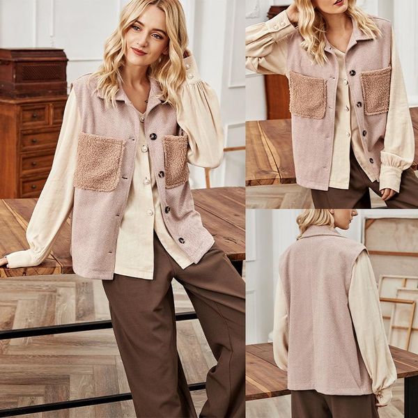 women's vests herringbone woolen coat spring slimming sleeveless vest cloth fashion blouse jacket women, Black;white
women's vests herringbone woolen coat spring slimming sleeveless vest cloth fashion blouse jacket women, Black;white