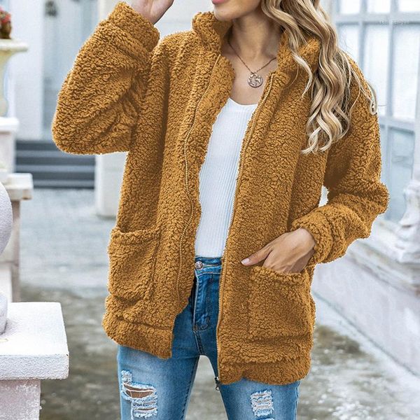 women's wool & blends women coat winter clothing cotton outwear sweatershirt warm female outerwear autumn, Black
women's wool & blends women coat winter clothing cotton outwear sweatershirt warm female outerwear autumn, Black