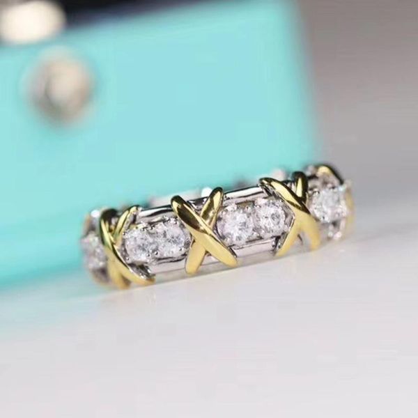 cluster rings kt real925 1:1 logo shining cross x ring tif luxury jewelry brand woman 2021 selling trend, Golden;silver
cluster rings kt real925 1:1 logo shining cross x ring tif luxury jewelry brand woman 2021 selling trend, Golden;silver