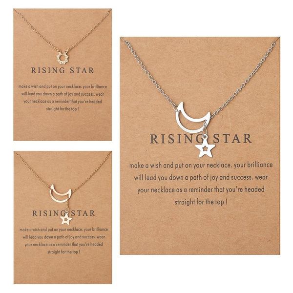 pendant necklaces moon star tassel for women girls teens classic link chain clavicle necklace fashion jewelry gifts, Silver
pendant necklaces moon star tassel for women girls teens classic link chain clavicle necklace fashion jewelry gifts, Silver