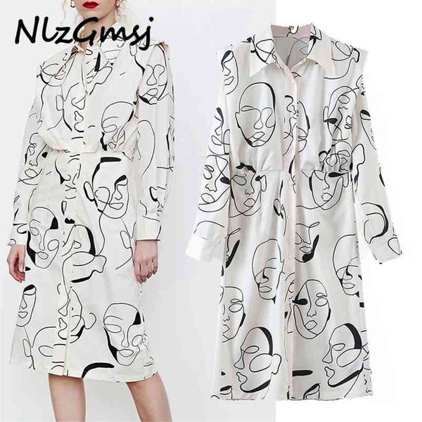 dres's face abstract pattern wide-shoulder shirt collar printed slim-fit long-sleeved dress 03 210628, Black;gray
dres's face abstract pattern wide-shoulder shirt collar printed slim-fit long-sleeved dress 03 210628, Black;gray