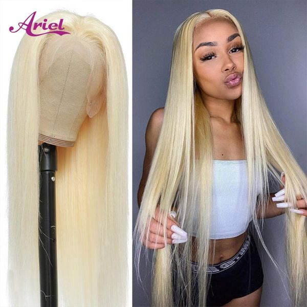 lace wigs 613 honey blonde front wig 13x4 transparent hd frontal straight human hair for women 32 30 inch, Black;brown
lace wigs 613 honey blonde front wig 13x4 transparent hd frontal straight human hair for women 32 30 inch, Black;brown