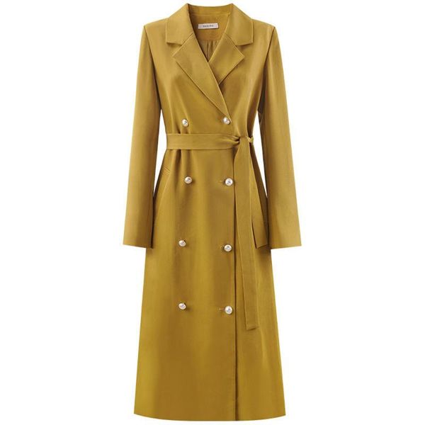 women's jackets vy1103 2021 spring autumn winter women fashion casual ladies work wear nice jacket woman female ol windbreaker long coa, Black;brown
women's jackets vy1103 2021 spring autumn winter women fashion casual ladies work wear nice jacket woman female ol windbreaker long coa, Black;brown