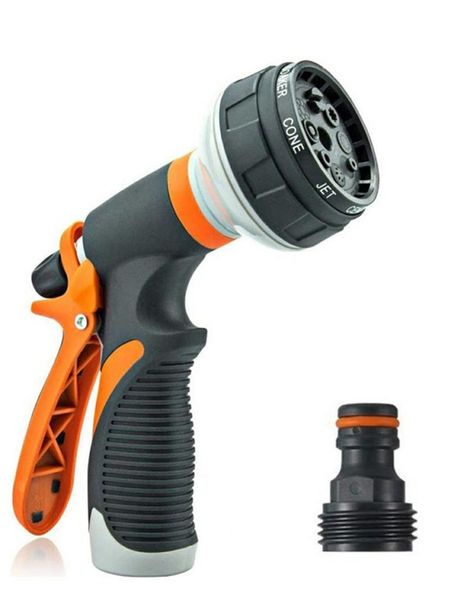 watering equipments hose spray nozzle eight adjustable functions car washing sprinkler with faucet adapter handheld water sprayer
watering equipments hose spray nozzle eight adjustable functions car washing sprinkler with faucet adapter handheld water sprayer