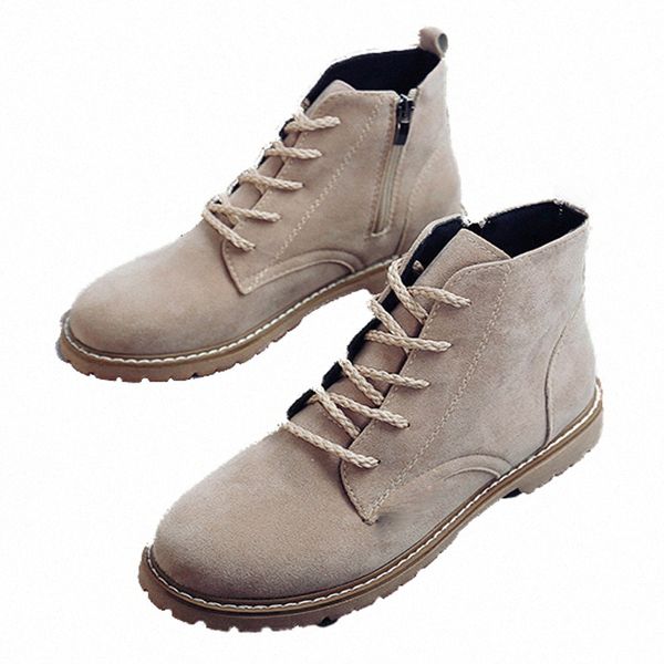 women ankle boots fashion side zipper & lace up low heels ladies shoes round toe motorcrycle boots botines mujer for women x5ei#, Black
women ankle boots fashion side zipper & lace up low heels ladies shoes round toe motorcrycle boots botines mujer for women x5ei#, Black