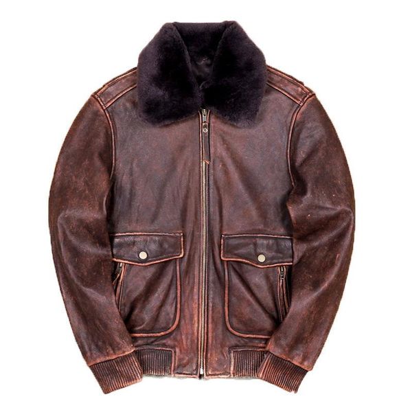 men's leather & faux 2021 vintage brown aviation jacket men military style plus size 5xl real natural cowhide winter thick warm pilot c, Black
men's leather & faux 2021 vintage brown aviation jacket men military style plus size 5xl real natural cowhide winter thick warm pilot c, Black