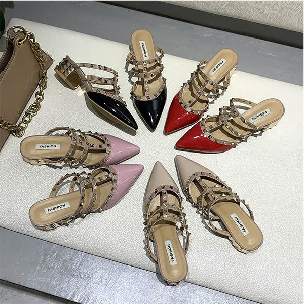 slippers women summer rhinestone fashion bohemian style patent ieather thick bottom hollow ladies outdoor sandals, Black
slippers women summer rhinestone fashion bohemian style patent ieather thick bottom hollow ladies outdoor sandals, Black