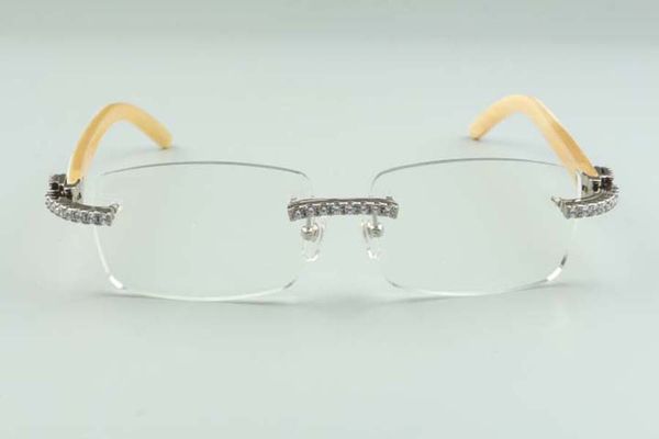 2021 natural white buffalo horns glasses 3524012 luxury designers endlesses diamonds glasses frame, size: 36 -18-140mm, White;black
2021 natural white buffalo horns glasses 3524012 luxury designers endlesses diamonds glasses frame, size: 36 -18-140mm, White;black