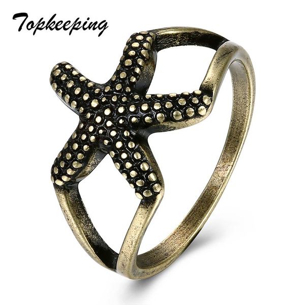 wedding rings women fashion jewelry bronze color retro ring hollow starfish shape chic couple finger vintage girls anniversary gifts, Slivery;golden
wedding rings women fashion jewelry bronze color retro ring hollow starfish shape chic couple finger vintage girls anniversary gifts, Slivery;golden