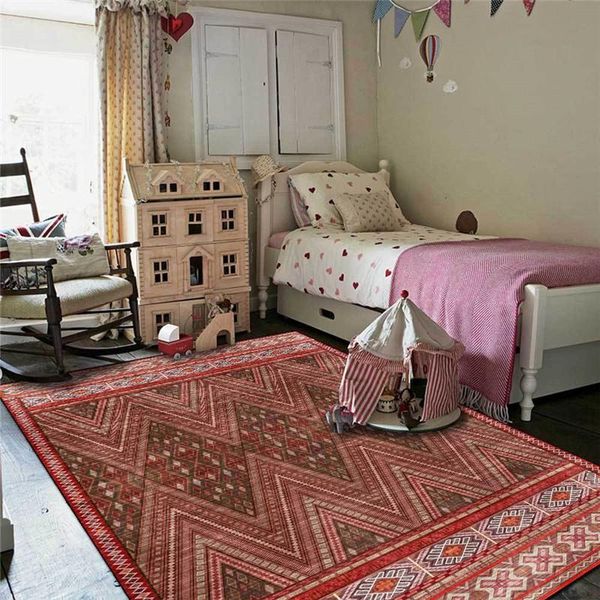 carpets retro geometric rug red-brown diamond ethnic-style carpet living room bedroom bed blanket kitchen bathroom floor mat
carpets retro geometric rug red-brown diamond ethnic-style carpet living room bedroom bed blanket kitchen bathroom floor mat