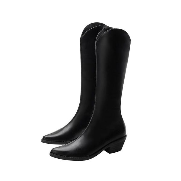 boots autumn winter platform women's designer pointed toe female long western cowboy knee-length white ladies knight, Black
boots autumn winter platform women's designer pointed toe female long western cowboy knee-length white ladies knight, Black