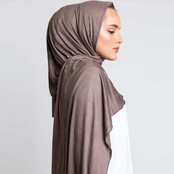 scarves 90*180 trendy women jersey hijab scarf, Blue;gray
