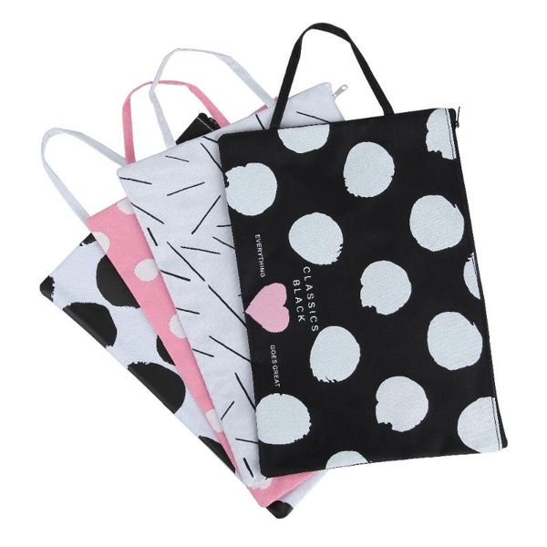 business card files kawaii polka dots printed black white oxford a4 file bag snap document folder stationery storage gift
business card files kawaii polka dots printed black white oxford a4 file bag snap document folder stationery storage gift