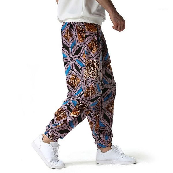 men's pants joggers ethnic style print drawstring trousers men cotton linen streetwear loose male casual, Black
men's pants joggers ethnic style print drawstring trousers men cotton linen streetwear loose male casual, Black