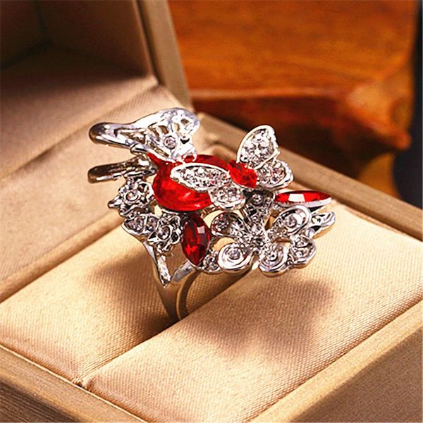 cluster rings gold color ring classic exquisite temperament female butterfly inlaid zircon hand jewelry engagement item, Golden;silver
cluster rings gold color ring classic exquisite temperament female butterfly inlaid zircon hand jewelry engagement item, Golden;silver