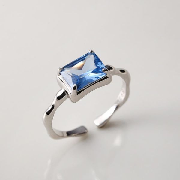 cluster rings trendy real 925 sterling silver adjustable for women jewelry, elegant blue cubic zirconia ring female accessories, Golden;silver
cluster rings trendy real 925 sterling silver adjustable for women jewelry, elegant blue cubic zirconia ring female accessories, Golden;silver