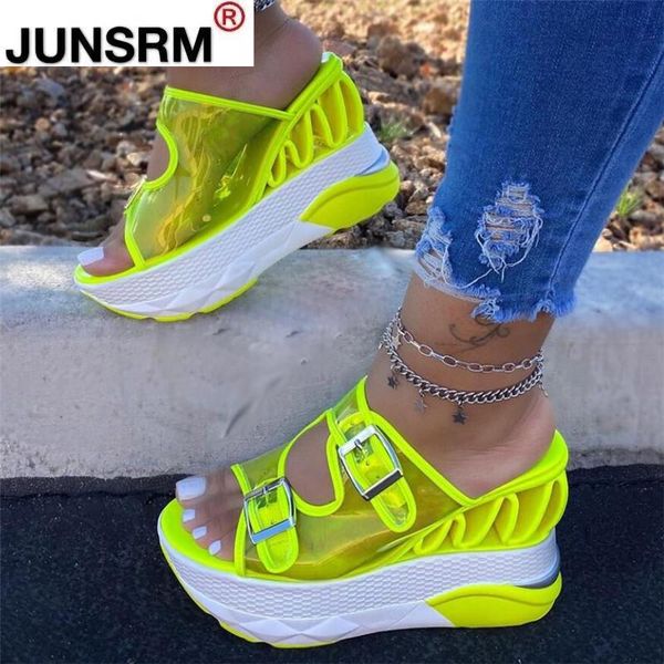slippers 2021 summer fashion pvc wedge female transparent belt buckle super high heel platform large size 43 sandals women, Black
slippers 2021 summer fashion pvc wedge female transparent belt buckle super high heel platform large size 43 sandals women, Black