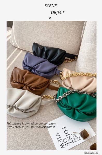 wholesale 2021 spring cloud gold chain waist bag leather women's bag wan woven crossbody bag
wholesale 2021 spring cloud gold chain waist bag leather women's bag wan woven crossbody bag