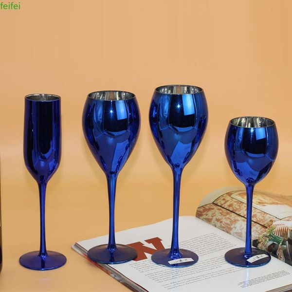 wine glasses europe creative blue color plating metal glass cup crystal goblet champagne home wedding decor drinkware
wine glasses europe creative blue color plating metal glass cup crystal goblet champagne home wedding decor drinkware