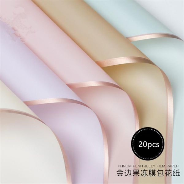 other arts and crafts 20pcs/lot golden border rose flower wrapping paper korean style half transparent gift wrap florist bouquet
other arts and crafts 20pcs/lot golden border rose flower wrapping paper korean style half transparent gift wrap florist bouquet