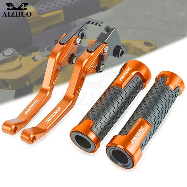 motorcycle brakes for 690smc 2014 2021 cnc aluminum brake clutch levers handlebar grip 690 smc hand grips accessories 
motorcycle brakes for 690smc 2014 2021 cnc aluminum brake clutch levers handlebar grip 690 smc hand grips accessories