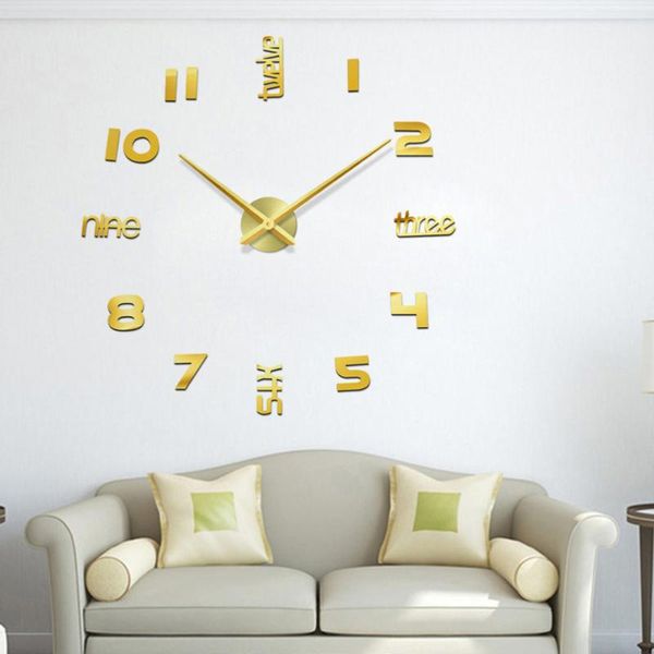 hanging wall clock decorative acrylic number golden wall hanging clock diy home ornaments metal decoration for living room
hanging wall clock decorative acrylic number golden wall hanging clock diy home ornaments metal decoration for living room