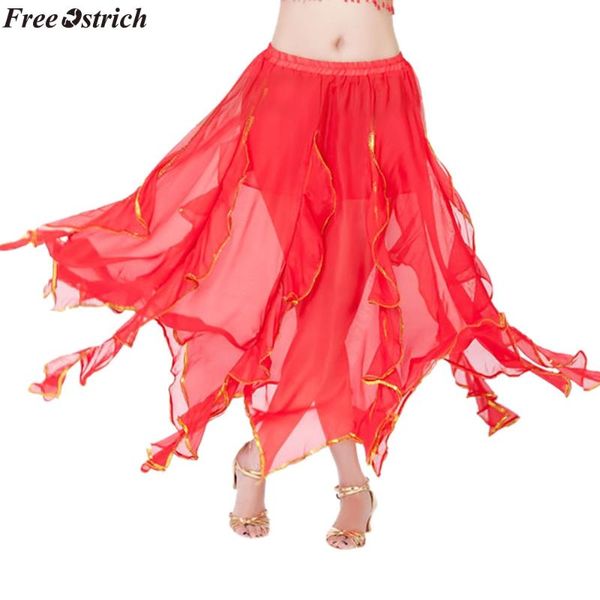 skirts ostrich 12-color oriental belly dance performance c long skirt split elastic waist silver sequins trimmed chiffon, Black
skirts ostrich 12-color oriental belly dance performance c long skirt split elastic waist silver sequins trimmed chiffon, Black