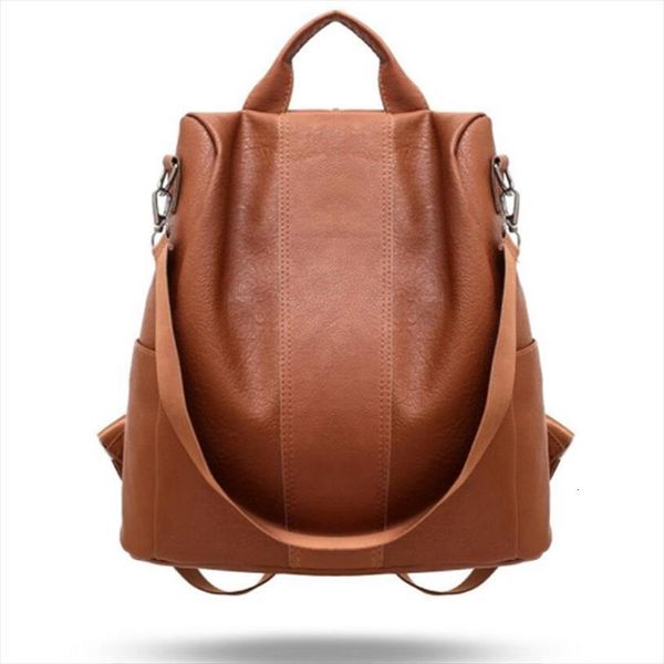 female anti theft backpack classic pu leather solid color canta fashion shoulder bag
female anti theft backpack classic pu leather solid color canta fashion shoulder bag