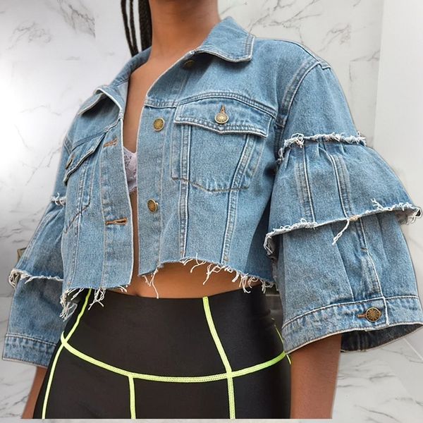 2021 new fashion tassel jackets women hole boyfriend style long sleeve vintage jean jacket loose autumn short denim coat 377i, Black;brown
2021 new fashion tassel jackets women hole boyfriend style long sleeve vintage jean jacket loose autumn short denim coat 377i, Black;brown