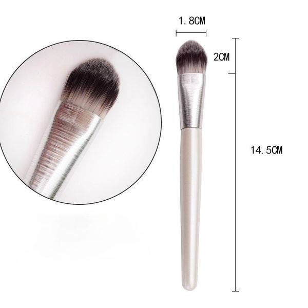 makeup brushes single brush foundation luxury style concealer powder white portable wooden handle
makeup brushes single brush foundation luxury style concealer powder white portable wooden handle