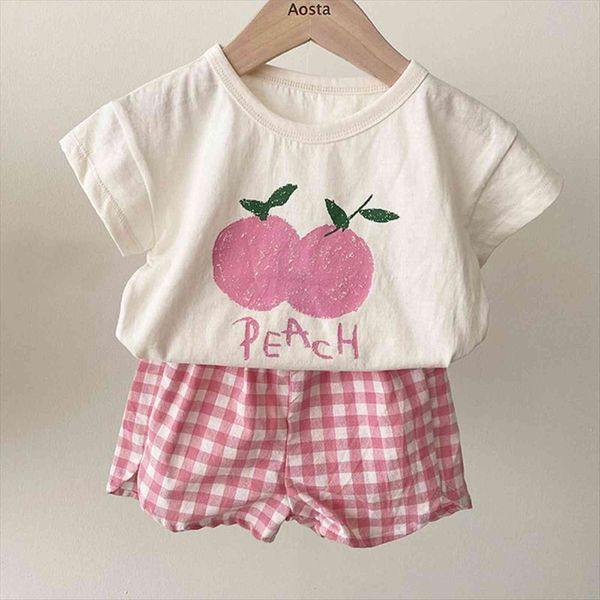 summer toddler baby boys clothes set soft short sleeve shirt tee plaid shorts kids girls clothing fruit suit, White
summer toddler baby boys clothes set soft short sleeve shirt tee plaid shorts kids girls clothing fruit suit, White