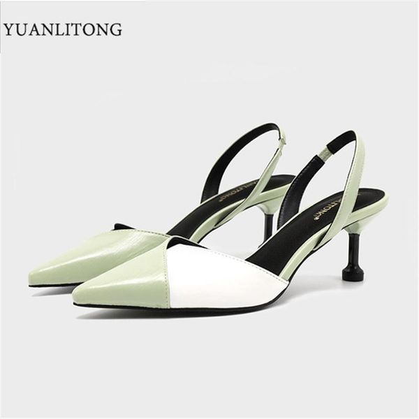 dress shoes women's sandals summer 2021 high-heeled stiletto pointed toe korean fashion backspace color matching, Black
dress shoes women's sandals summer 2021 high-heeled stiletto pointed toe korean fashion backspace color matching, Black