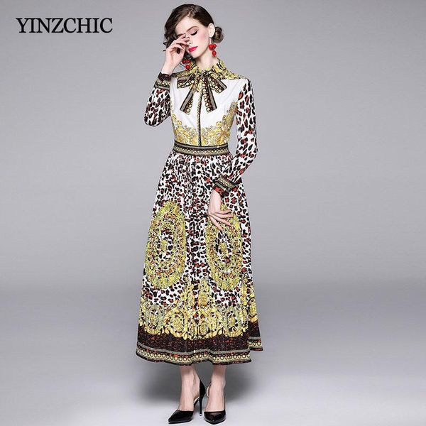 casual dresses vintage printed woman pleated dress floral leopard print female elegant long ladies party autumn, Black;gray
casual dresses vintage printed woman pleated dress floral leopard print female elegant long ladies party autumn, Black;gray