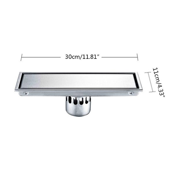 other bath & toilet supplies 193b rectangle tile insert floor linear waste grates shower drain invisible stainless steel bathroom anti-odor
other bath & toilet supplies 193b rectangle tile insert floor linear waste grates shower drain invisible stainless steel bathroom anti-odor