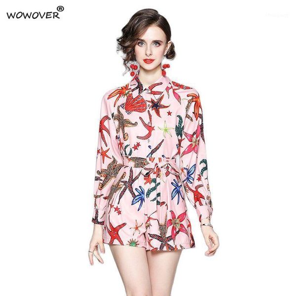 women's tracksuits autumn fashion runway suit women 2021 designer long sleeve print shirt with high waist shorts set 2 piece office out, Gray
women's tracksuits autumn fashion runway suit women 2021 designer long sleeve print shirt with high waist shorts set 2 piece office out, Gray