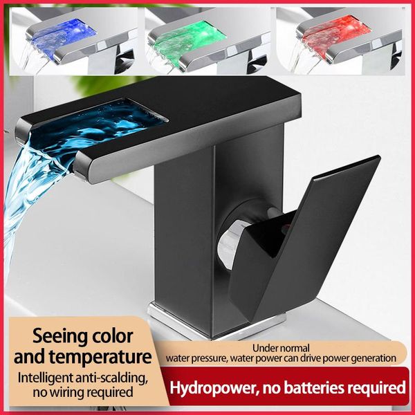 bathroom sink faucets led luminous faucet temperature control three-color waterfall basin tap brass single hole products
bathroom sink faucets led luminous faucet temperature control three-color waterfall basin tap brass single hole products